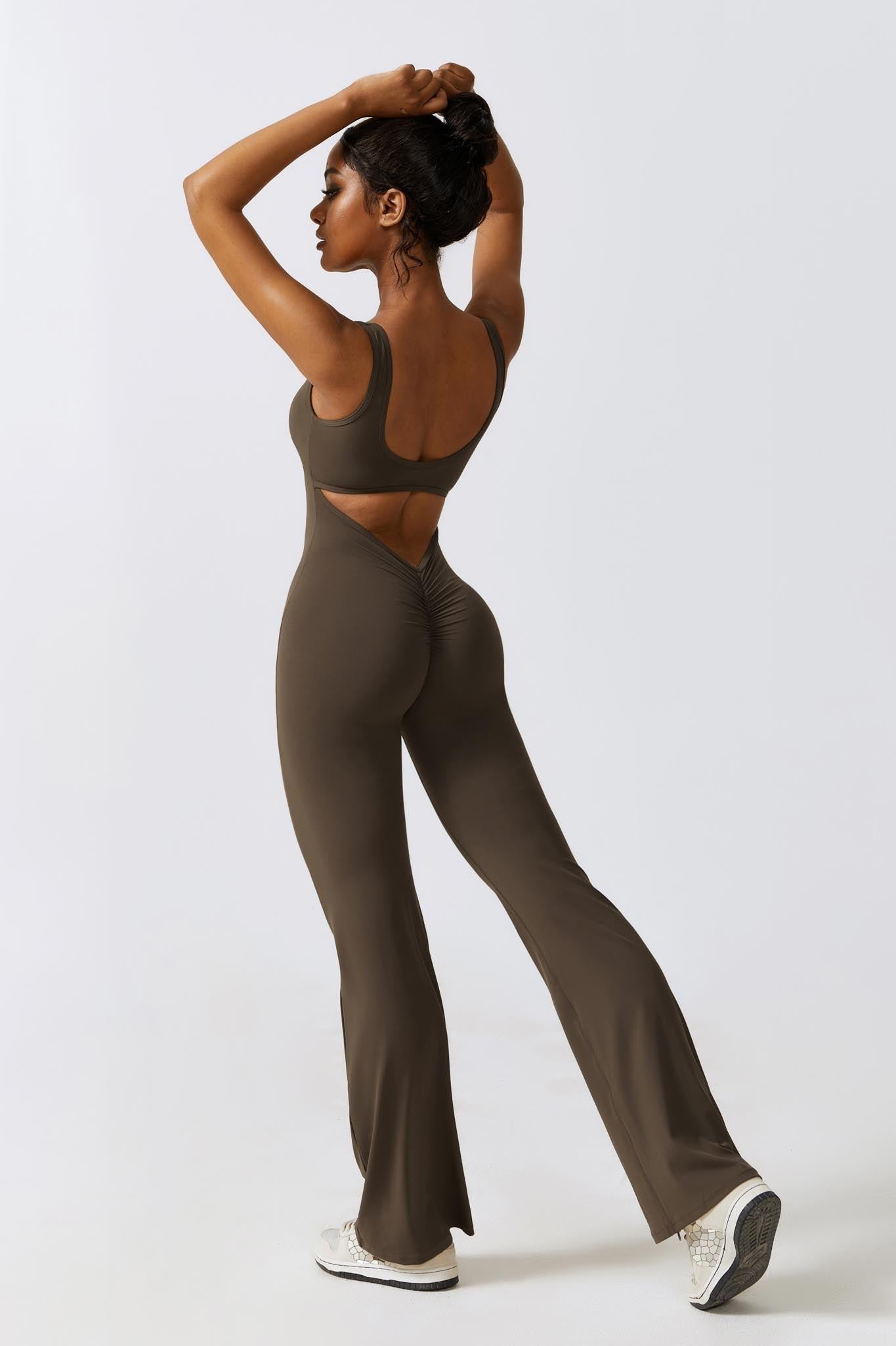 Calypso Flared Jumpsuit