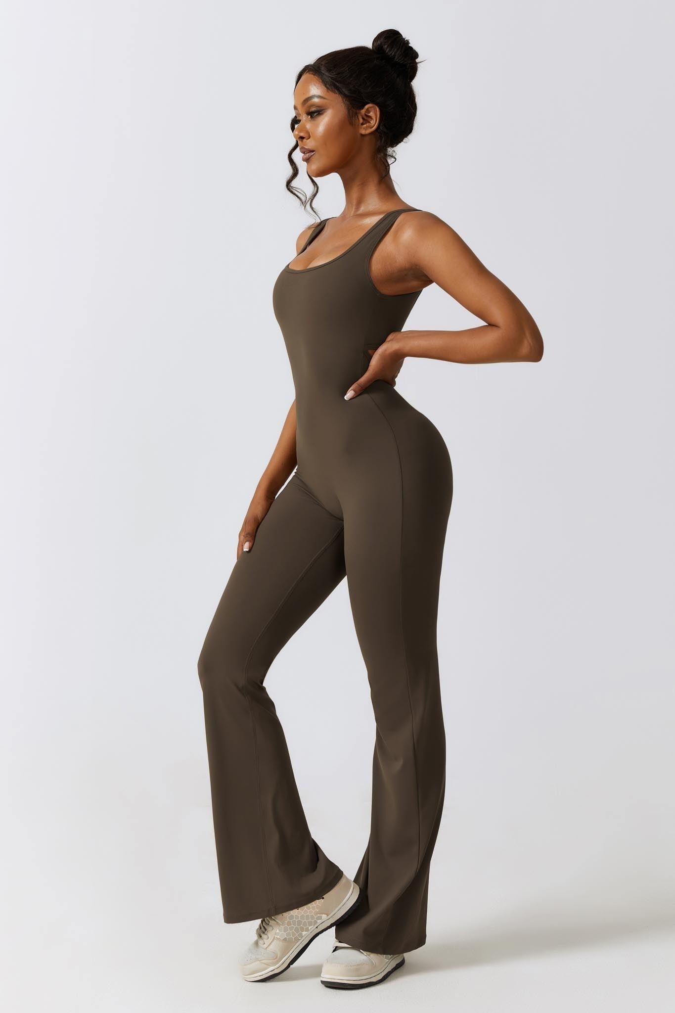 Calypso Flared Jumpsuit