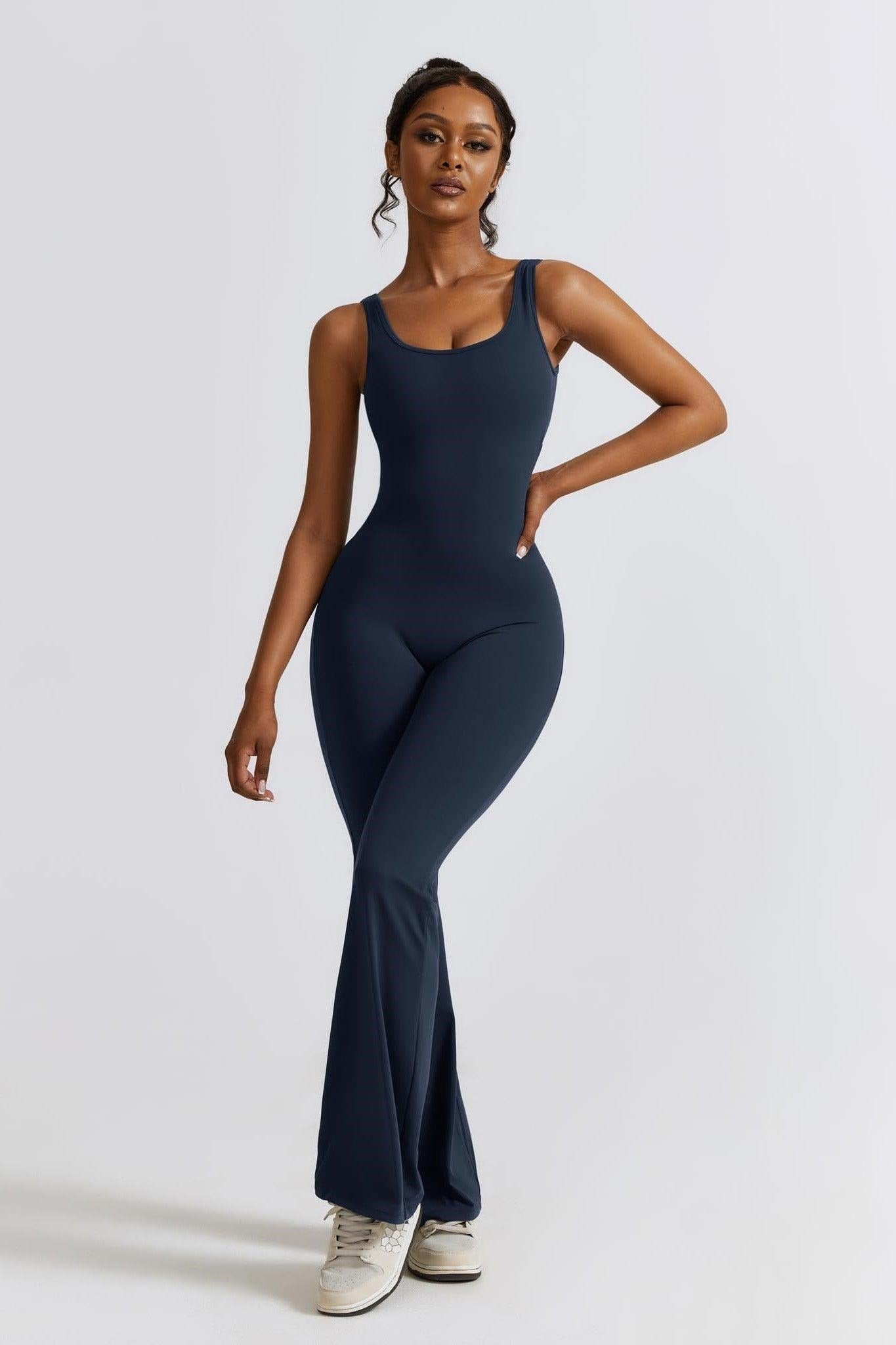 Calypso Flared Jumpsuit